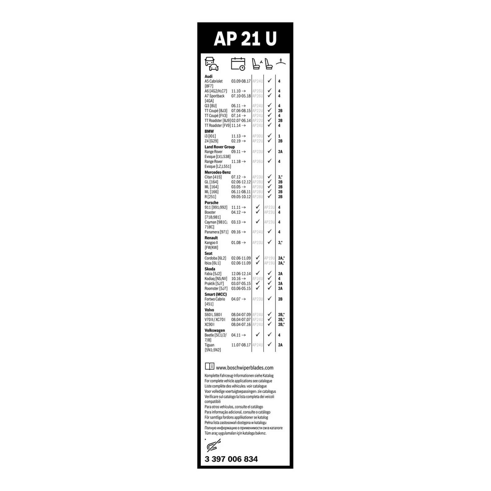AP21U Bosch Aerotwin Plus - Image 3