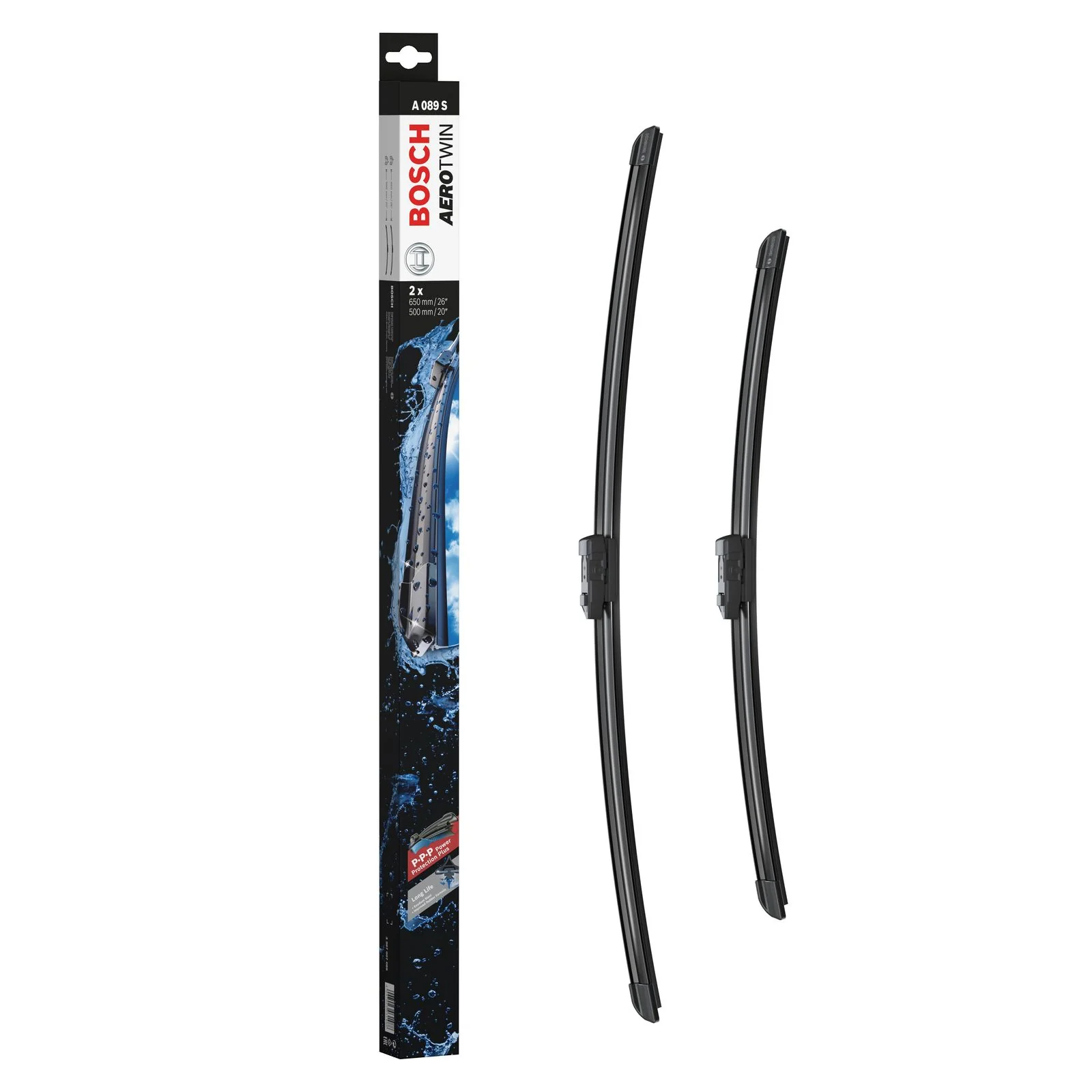 A089S Bosch Aerotwin Twin Pack
