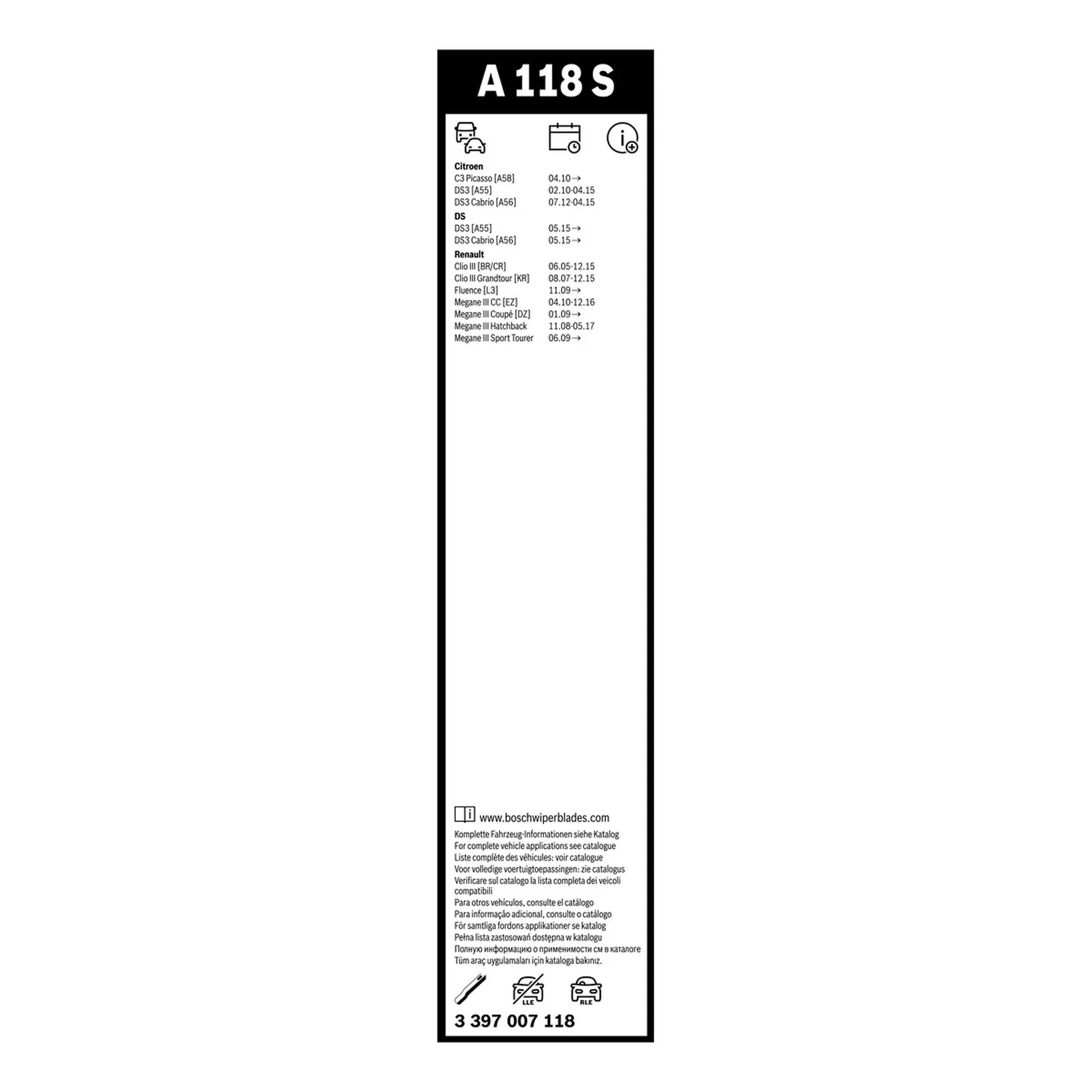 A118S Bosch Aerotwin Twin Pack - Image 3