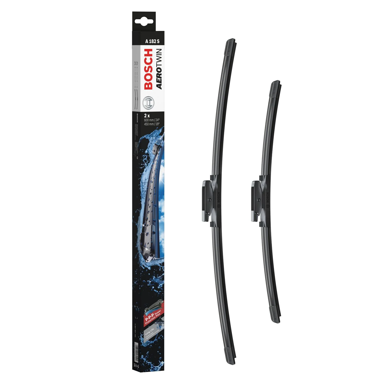 A182S Bosch Aerotwin Twin Pack