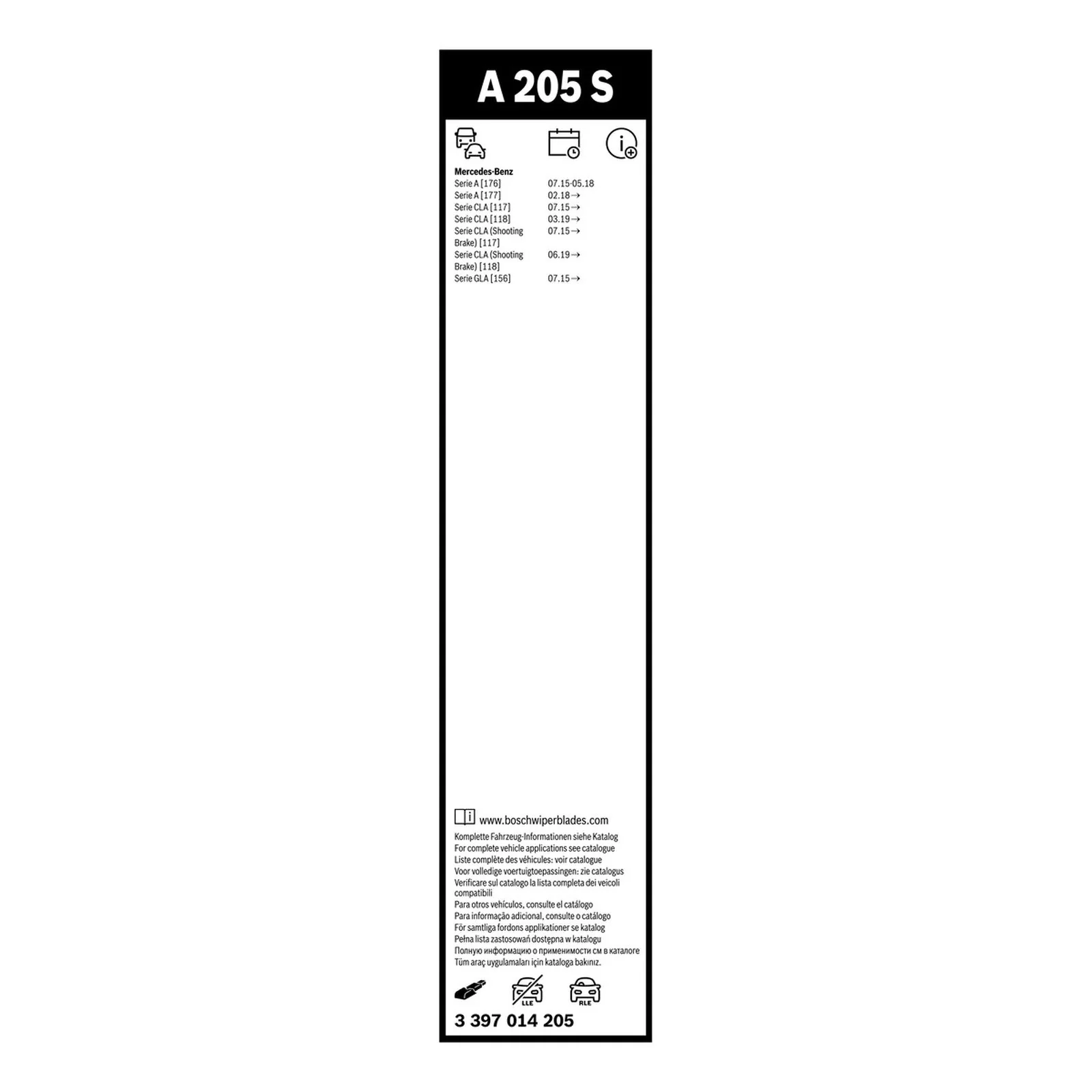 A205S Bosch Aerotwin Twin Pack - Image 4