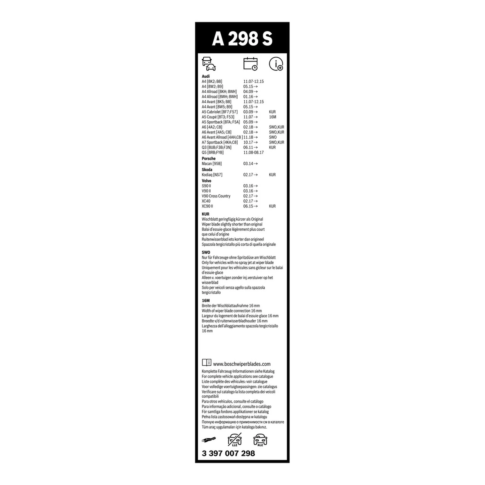 A298S Bosch Aerotwin Twin Pack - Image 3