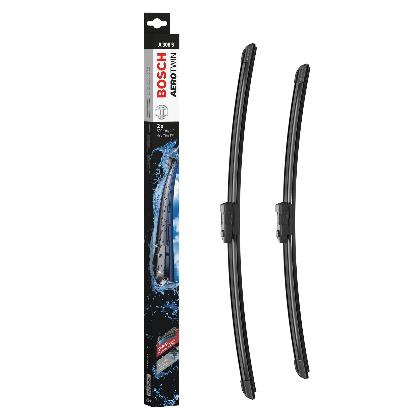 A308S Bosch Aerotwin Twin Pack