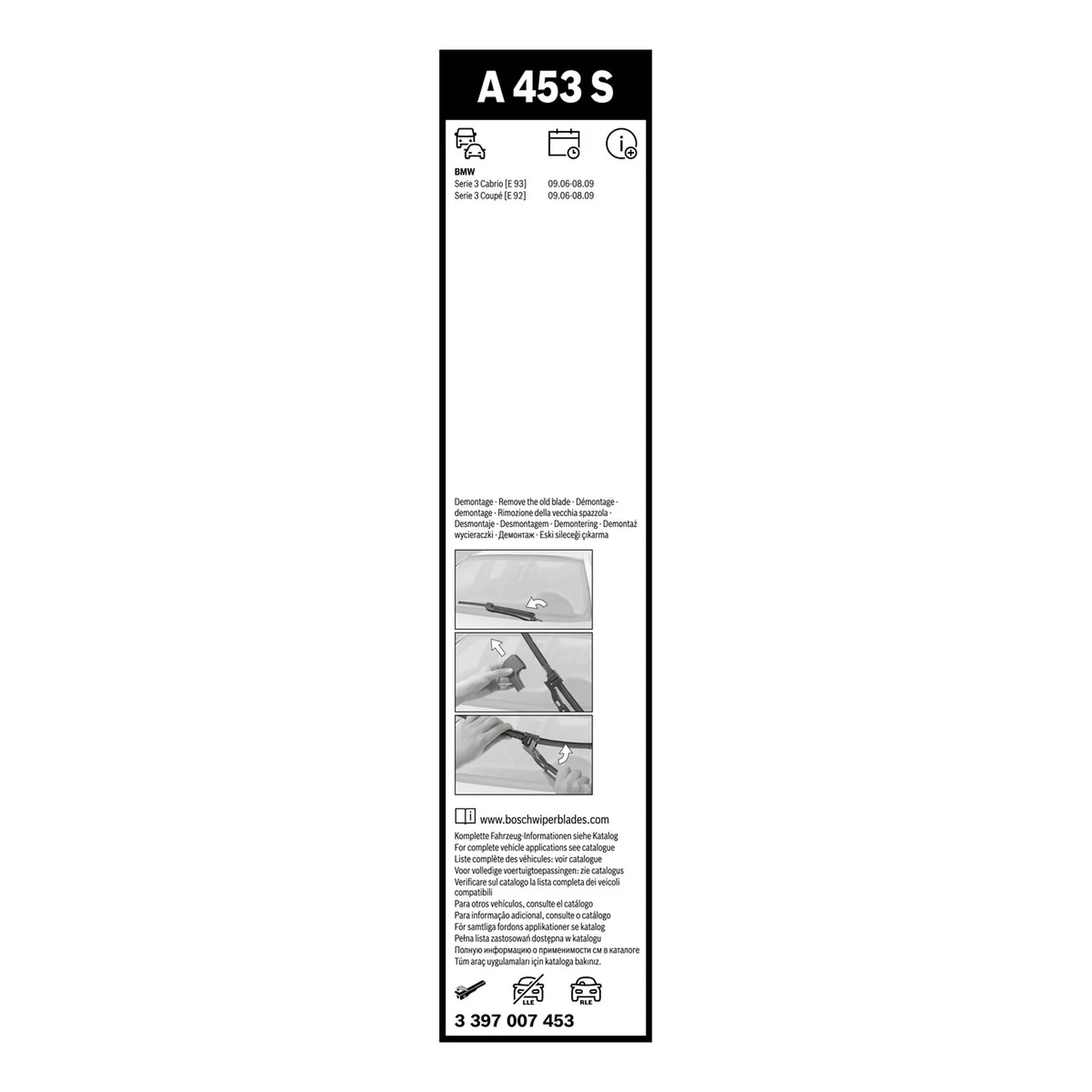 A453S Bosch Aerotwin Twin Pack - Image 3