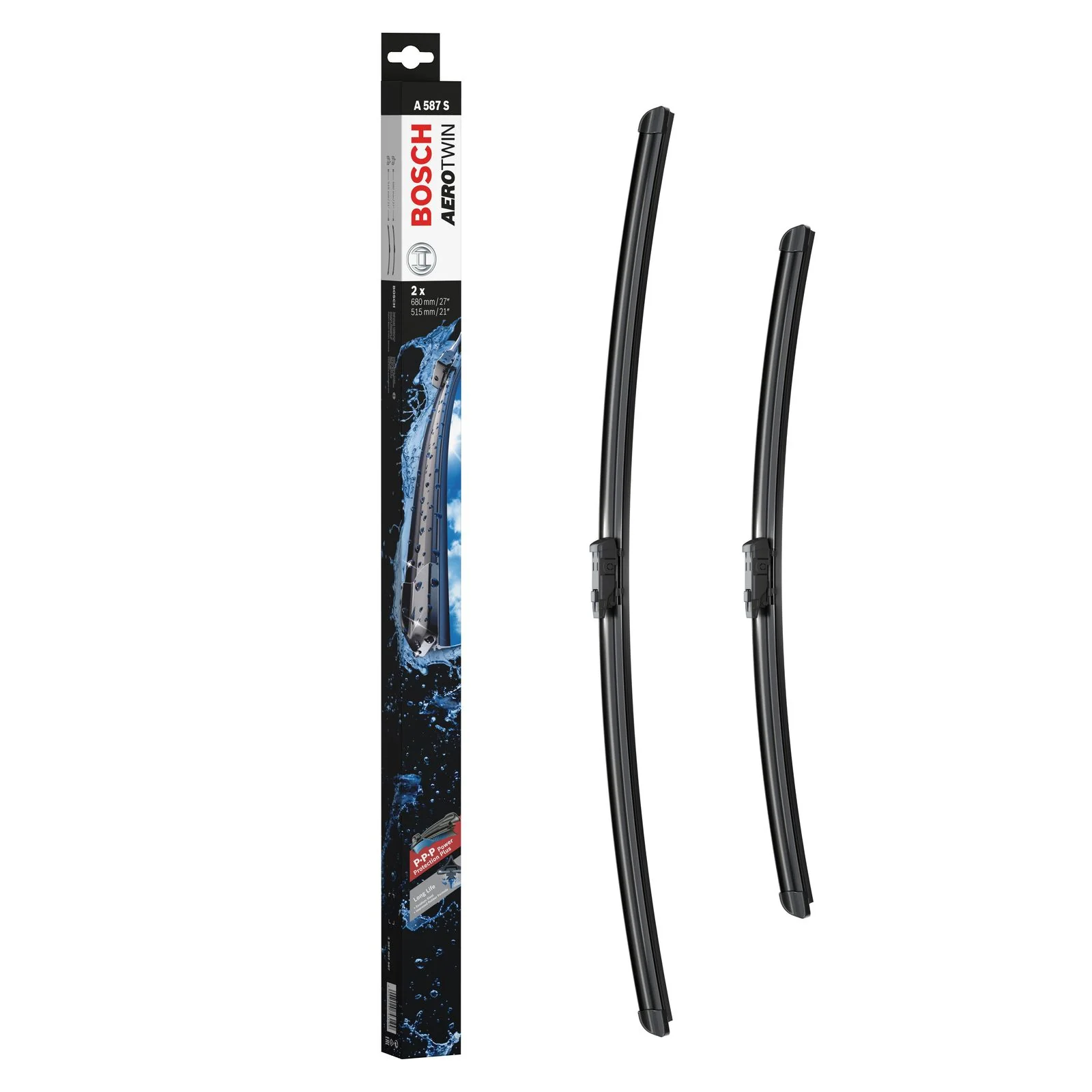 A587S Bosch Aerotwin Twin Pack