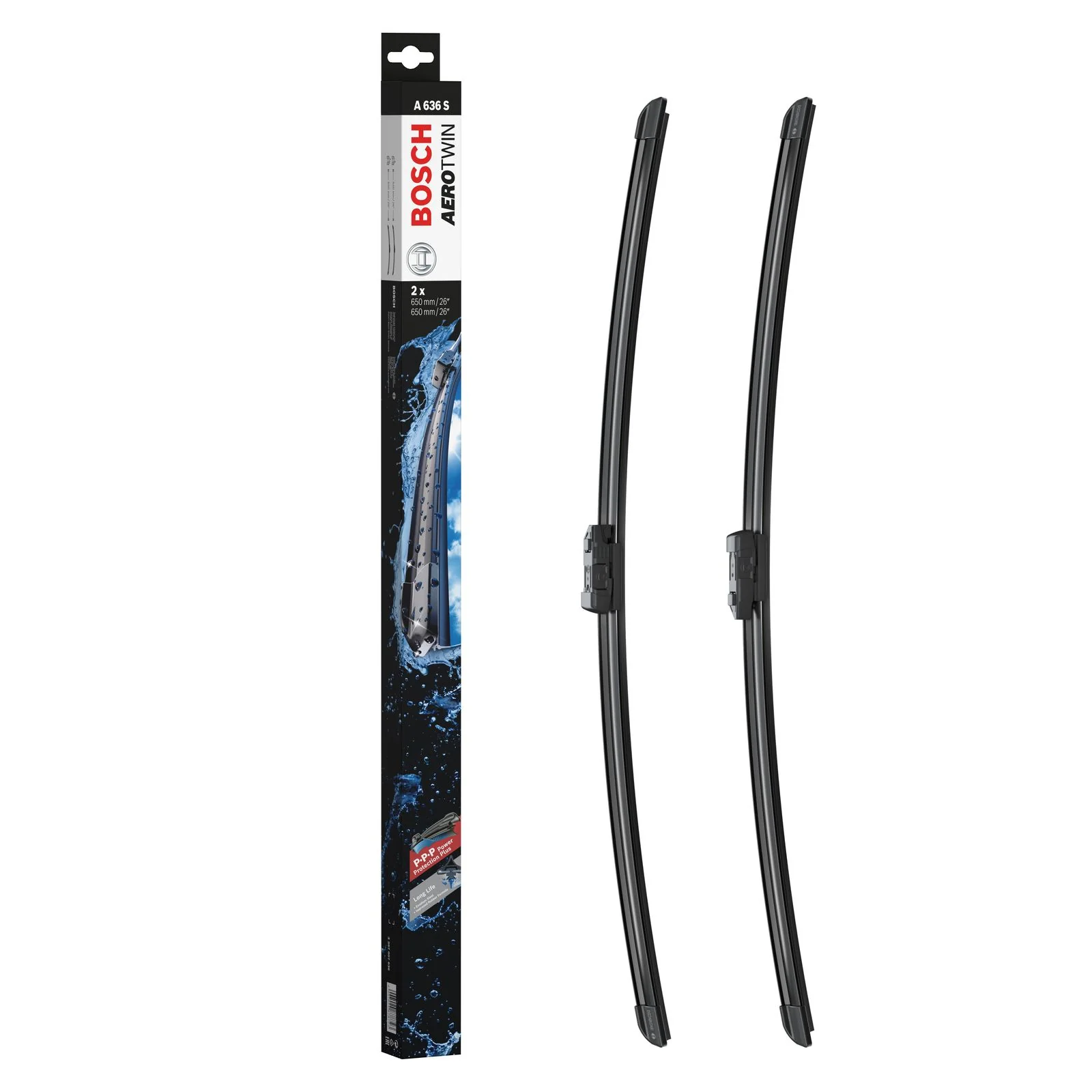 A636S Bosch Aerotwin Twin Pack