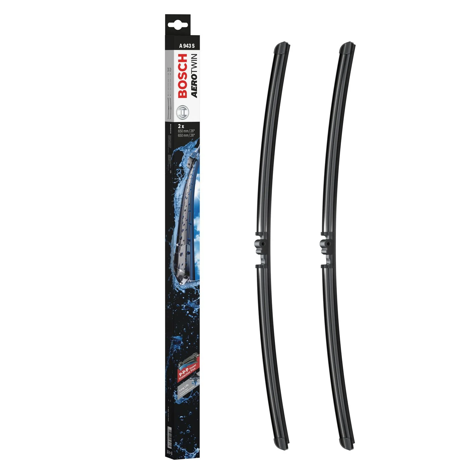 A943S Bosch Aerotwin Twin Pack