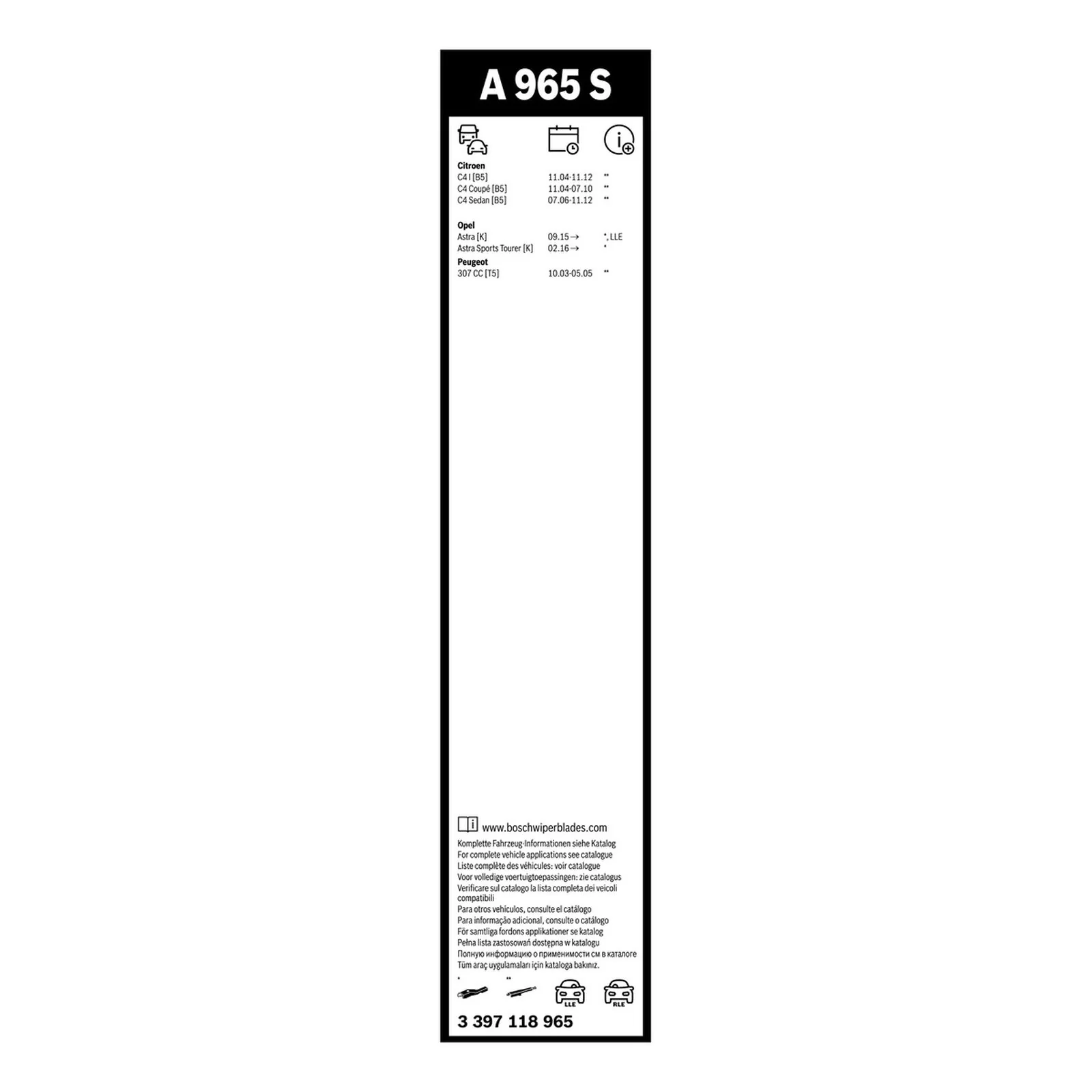 A965S Bosch Aerotwin Twin Pack - Image 3