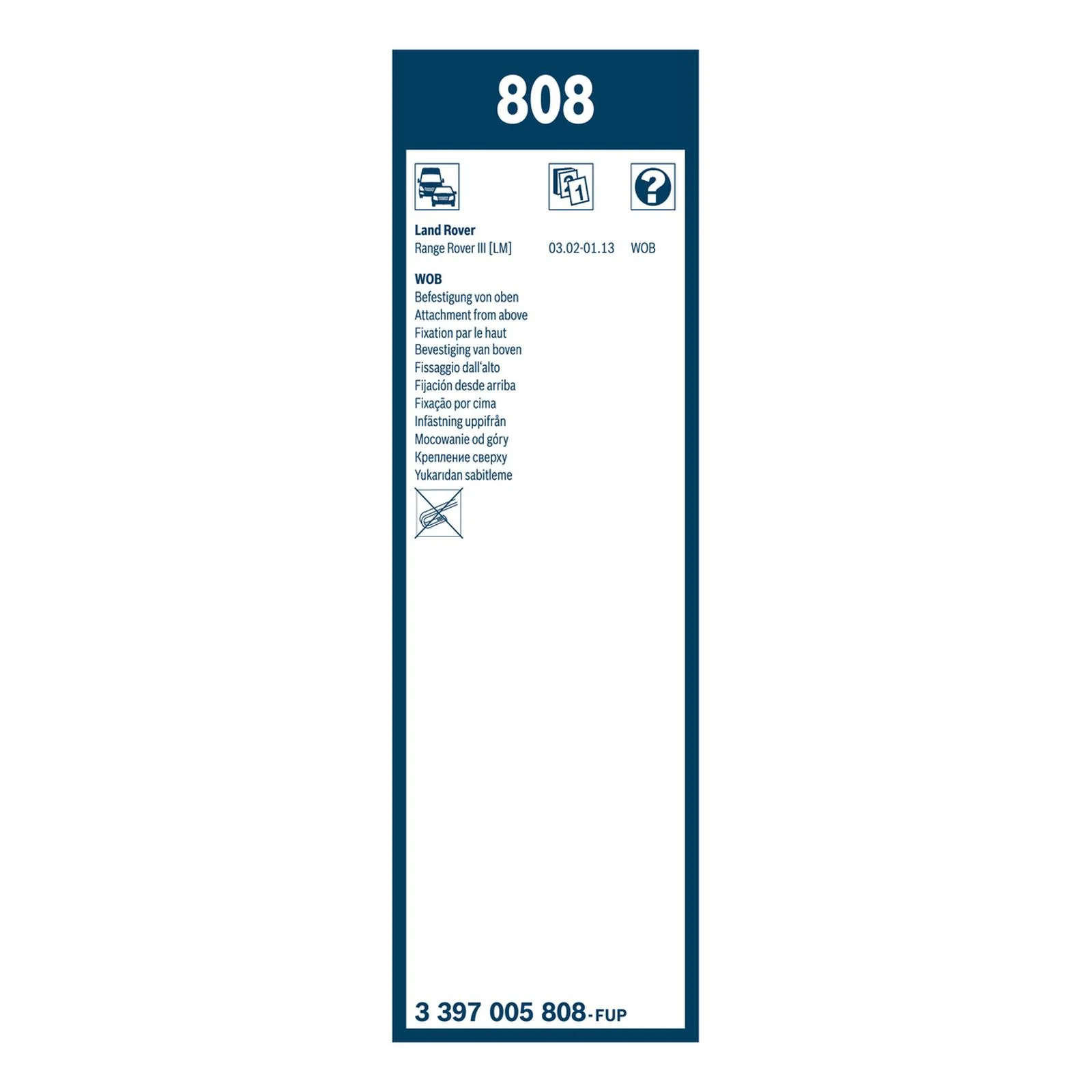 808 Bosch Twin - Specific Fit Twin Pack - Image 3