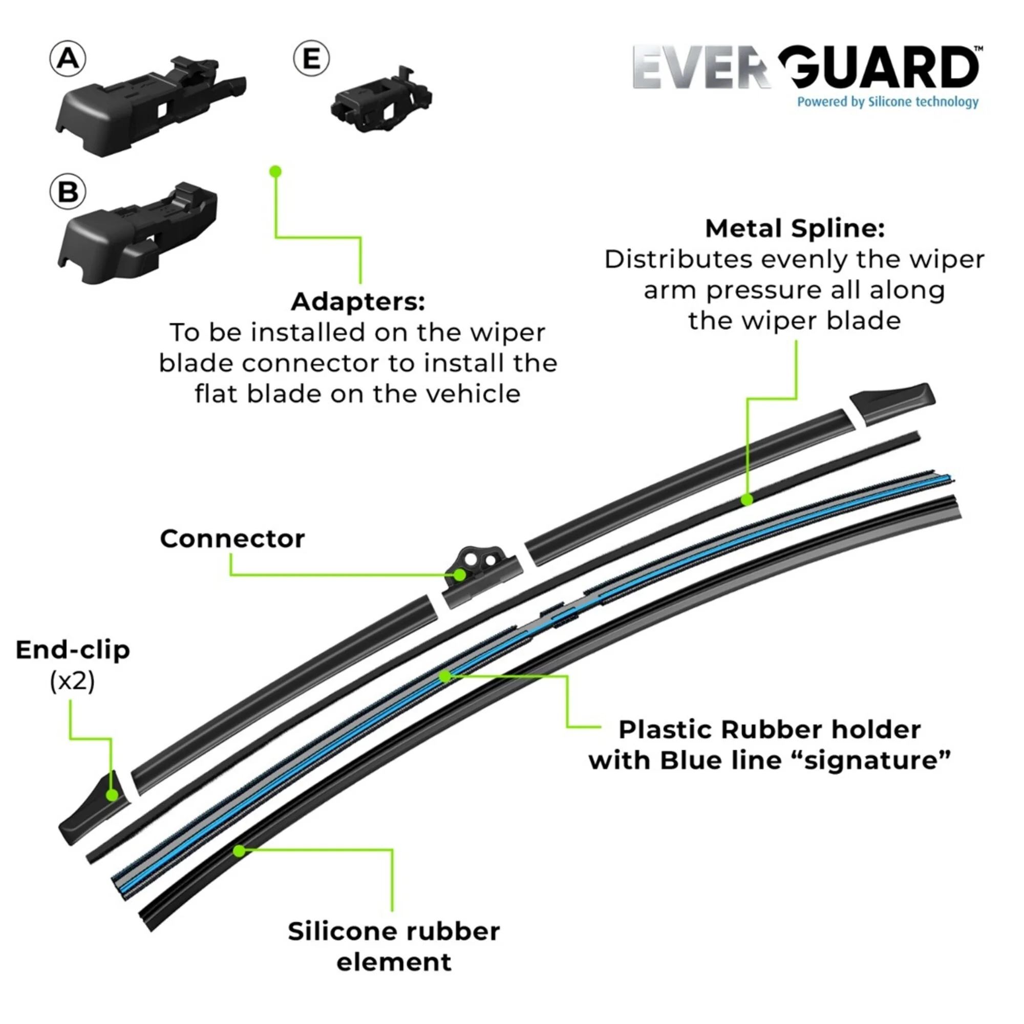 Valeo Everguard™ VSF53 - Silicone Wiper Blade - Image 3