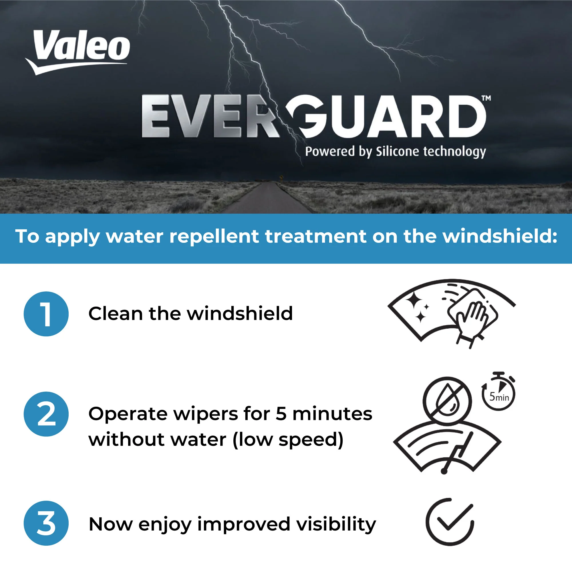 Valeo Everguard™ VSF75 - Silicone Wiper Blade - Image 5