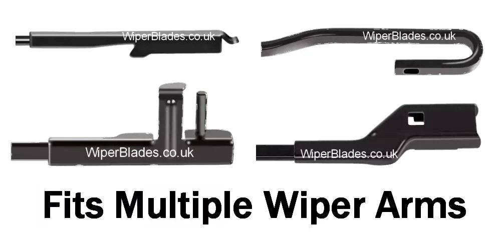 Wiper Blades Aerowiper & Bosch Rear Screen Wiper H - Triple Pack - Image 3